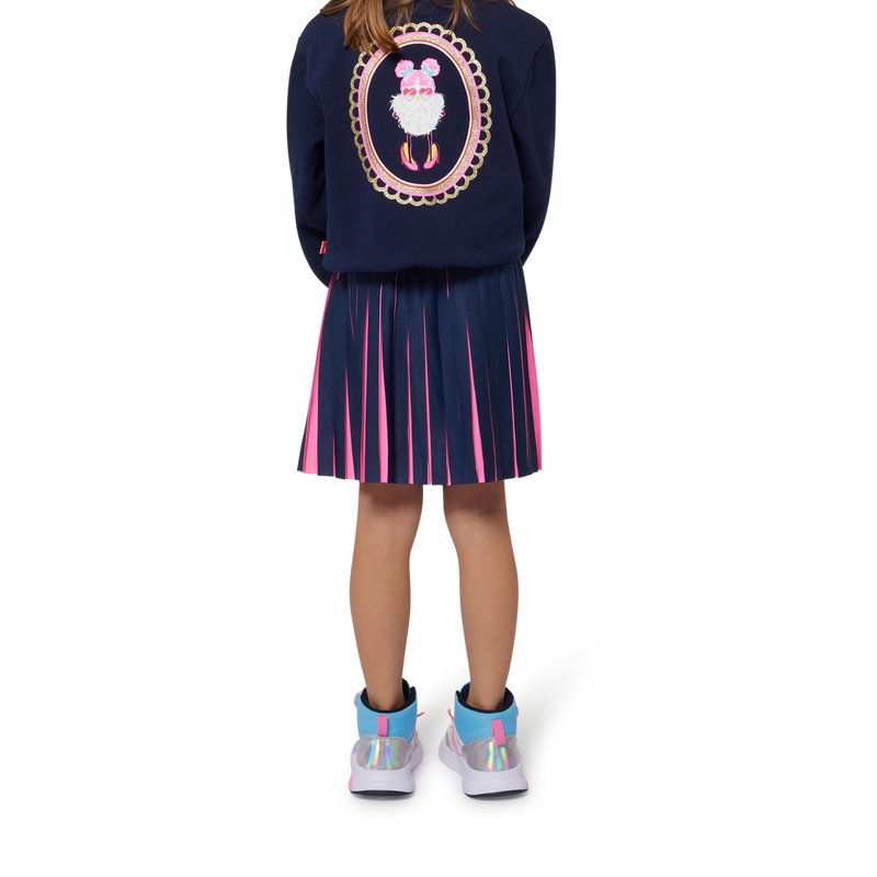 Zweifarbiger Faltenrock BILLIEBLUSH 
                        GIRL