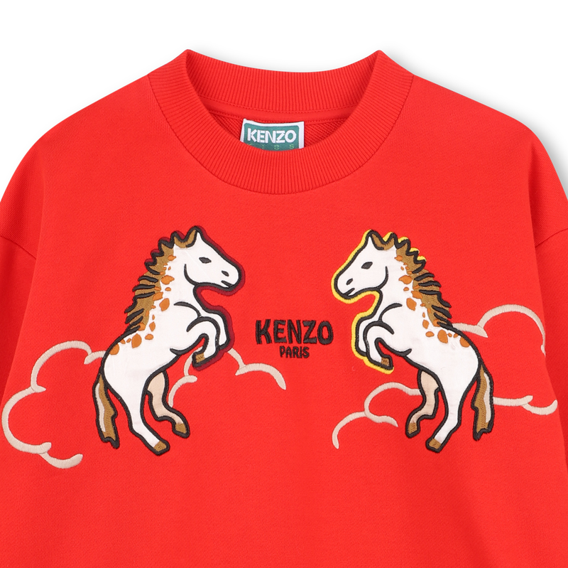 FLEECE-SWEATSHIRT KENZO KIDS 
                        BOY