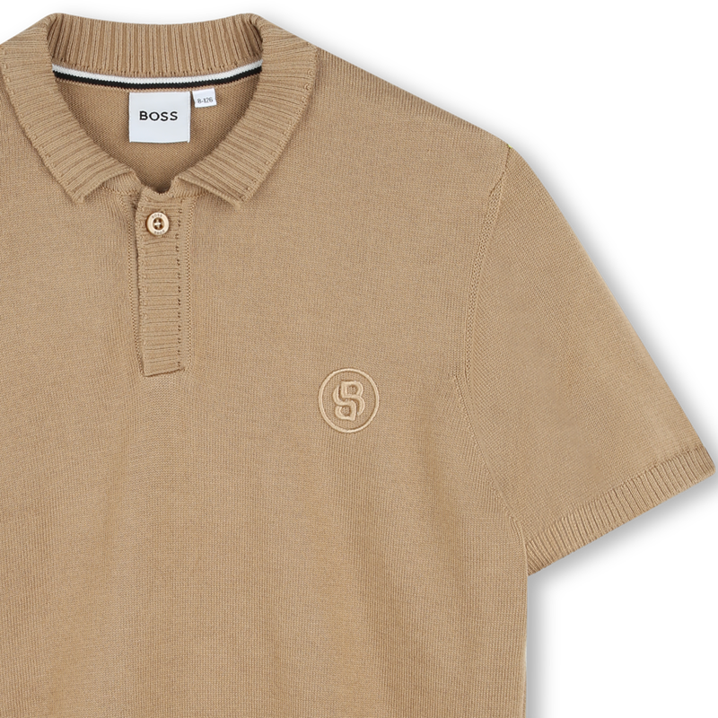 Kurz&auml;rmeliges Poloshirt BOSS 
                        BOY