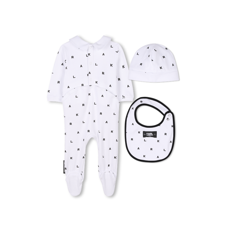 3-teiliges Set zur Geburt KARL LAGERFELD KIDS 
                        BOY