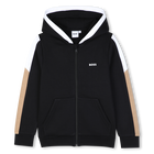 Kapuzensweatshirt, SCHWARZ, hi-res
