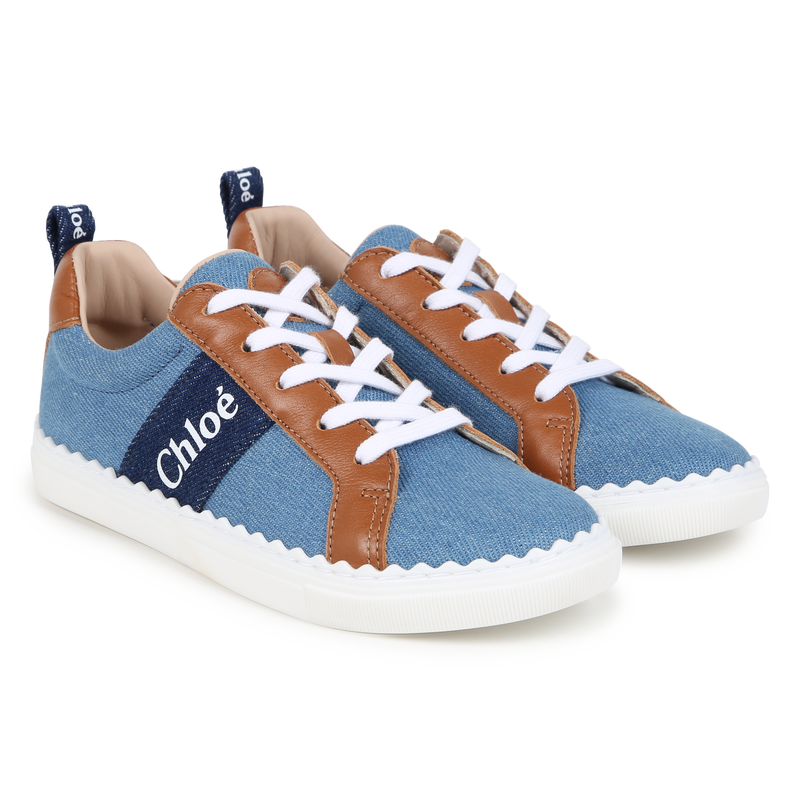 Schnürsneaker aus Jeansstoff CHLOE 
                        GIRL