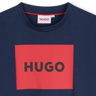 Kurzarm-T-Shirt aus Baumwolle HUGO 
                    BOY