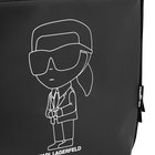 Rucksack mit KARL-Print KARL LAGERFELD KIDS 
                    BOY