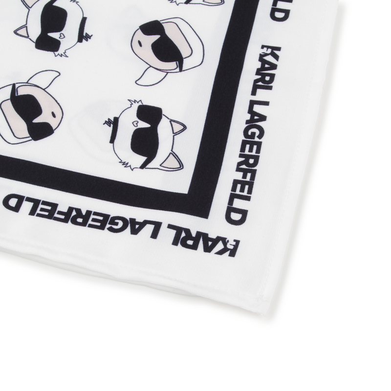 Bedrucktes Halstuch KARL LAGERFELD KIDS 
                        GIRL