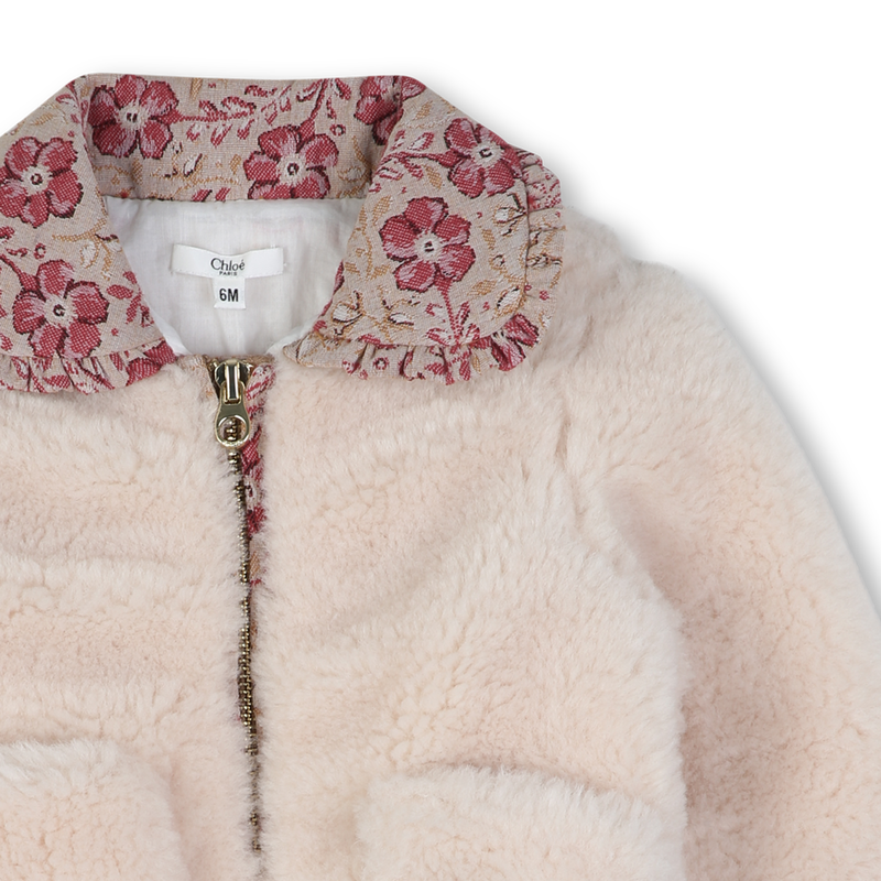 Flauschiger Fleece-Mantel CHLOE 
                        M&Auml;DCHEN