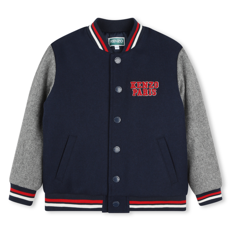 Jacke aus Wollstoff KENZO KIDS 
                        BOY