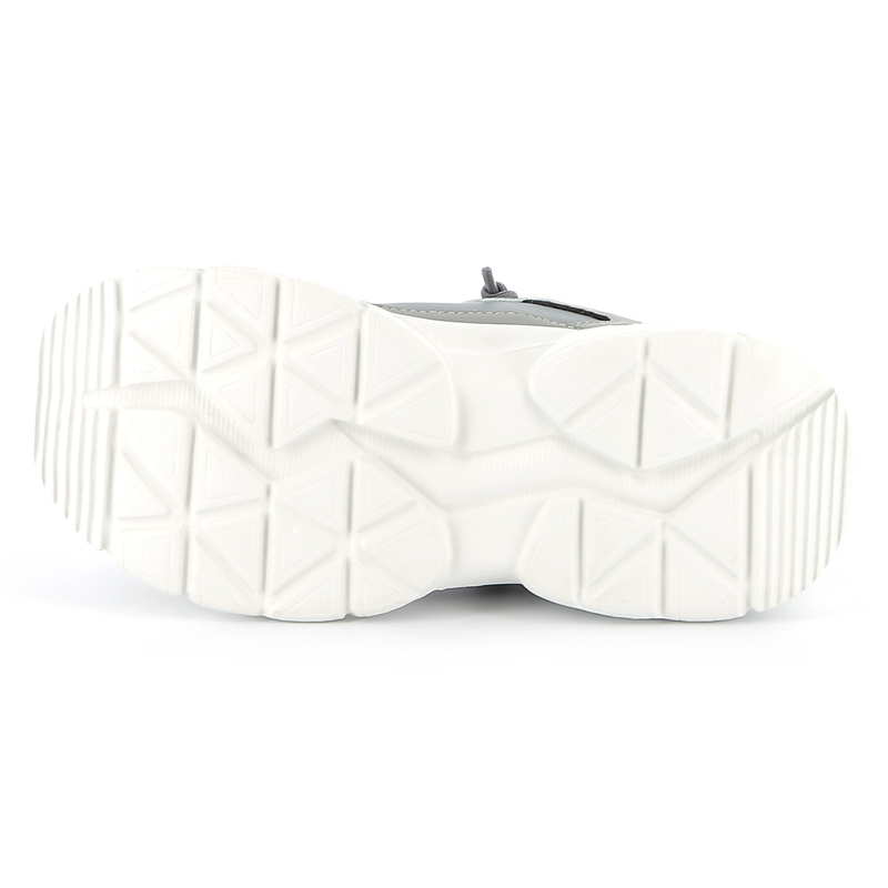 Schn&uuml;rsneakers aus Materialmix HUGO 
                        GIRL