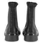 Chelsea-Stiefel aus Rindsleder KARL LAGERFELD KIDS 
                    GIRL