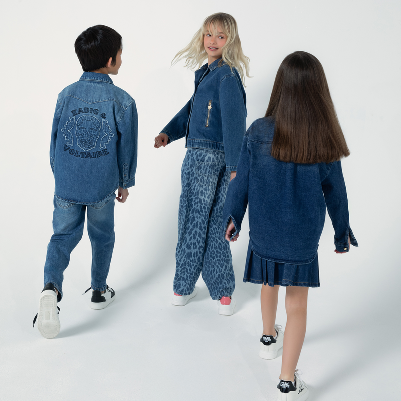 Jeansjacke KENZO KIDS 
                        GIRL