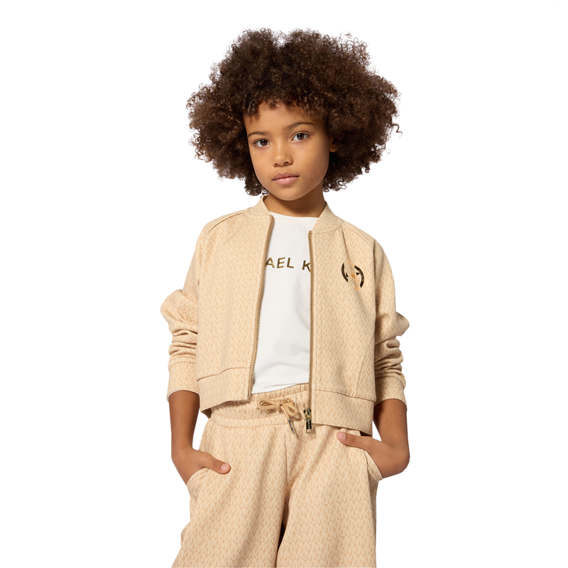 Doppeljersey-Cardigan MICHAEL KORS 
                        GIRL