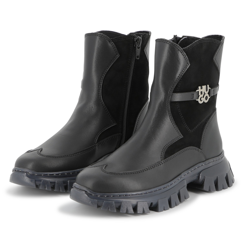 Stiefeletten mit Reißverschluss HUGO 
                        GIRL