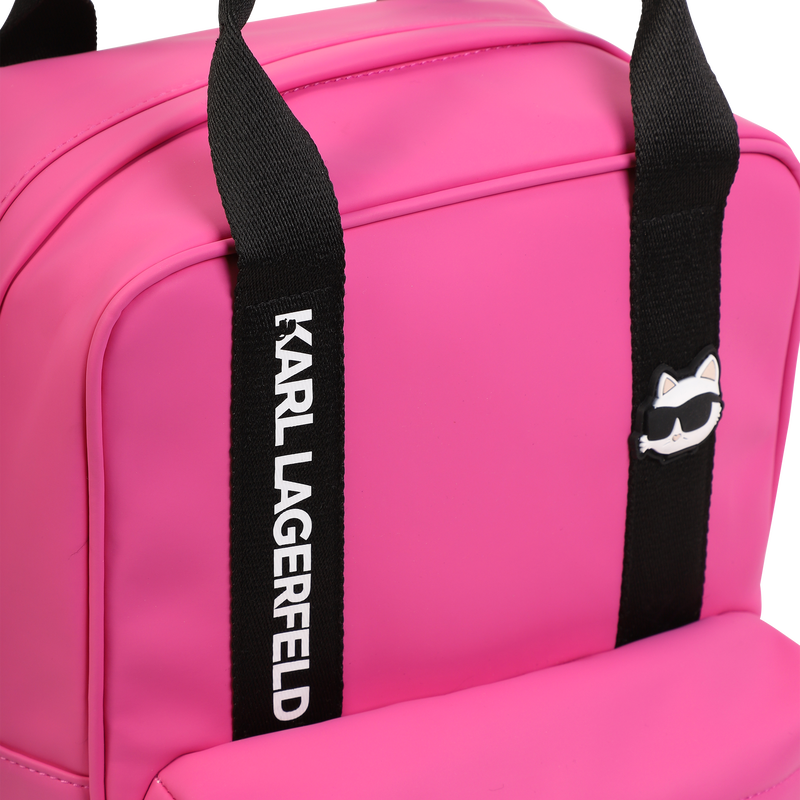 Rucksack mit zwei Griffen KARL LAGERFELD KIDS 
                        GIRL