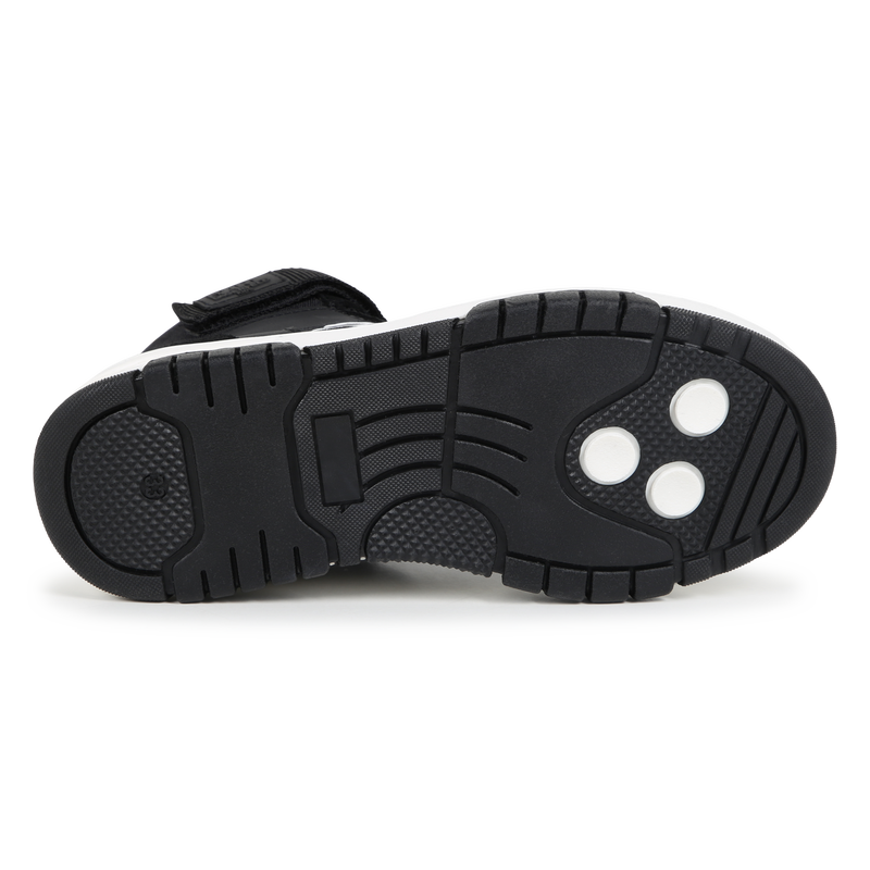 High-Top-Sneaker aus Leder KARL LAGERFELD KIDS 
                        BOY