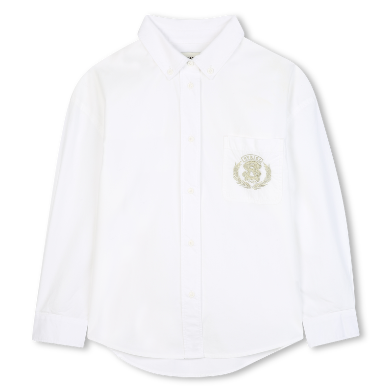 Hemd aus Baumwollpopeline SONIA RYKIEL 
                        GIRL