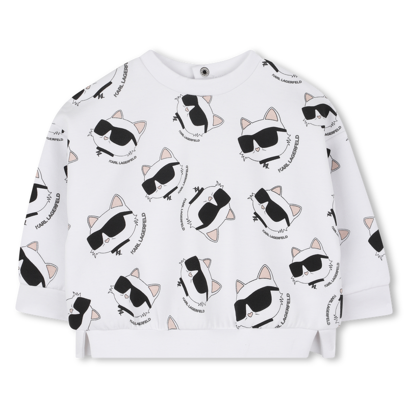 Set aus Sweatshirt und Hose KARL LAGERFELD KIDS 
                        GIRL