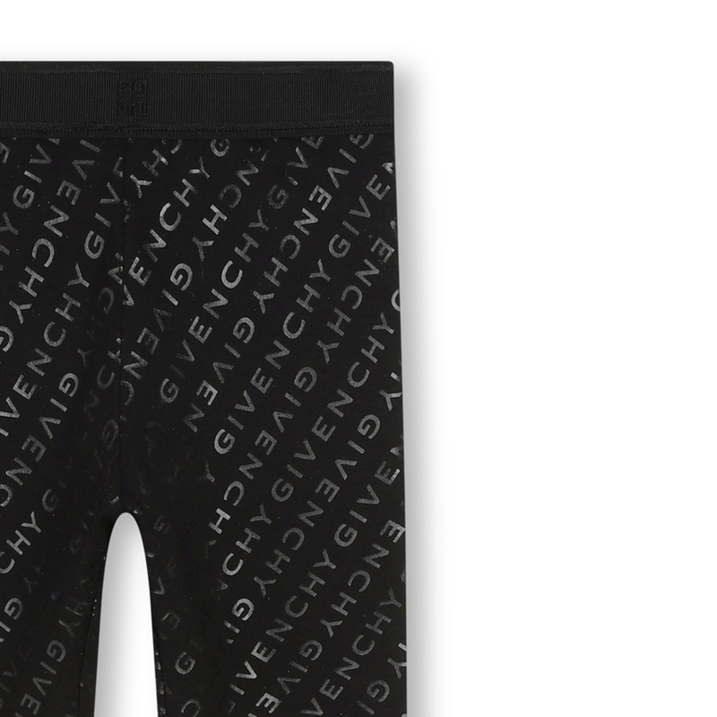 Baumwoll-Leggings mit Logo GIVENCHY 
                        GIRL