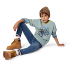 Gestrickte M&uuml;tze mit Logo TIMBERLAND 
                    BOY