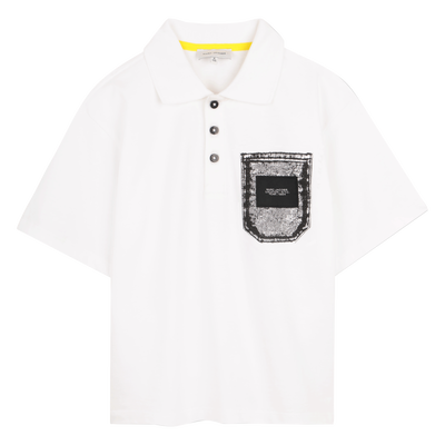 KURZ&Auml;RMELIGES POLOSHIRT MARC JACOBS BOY