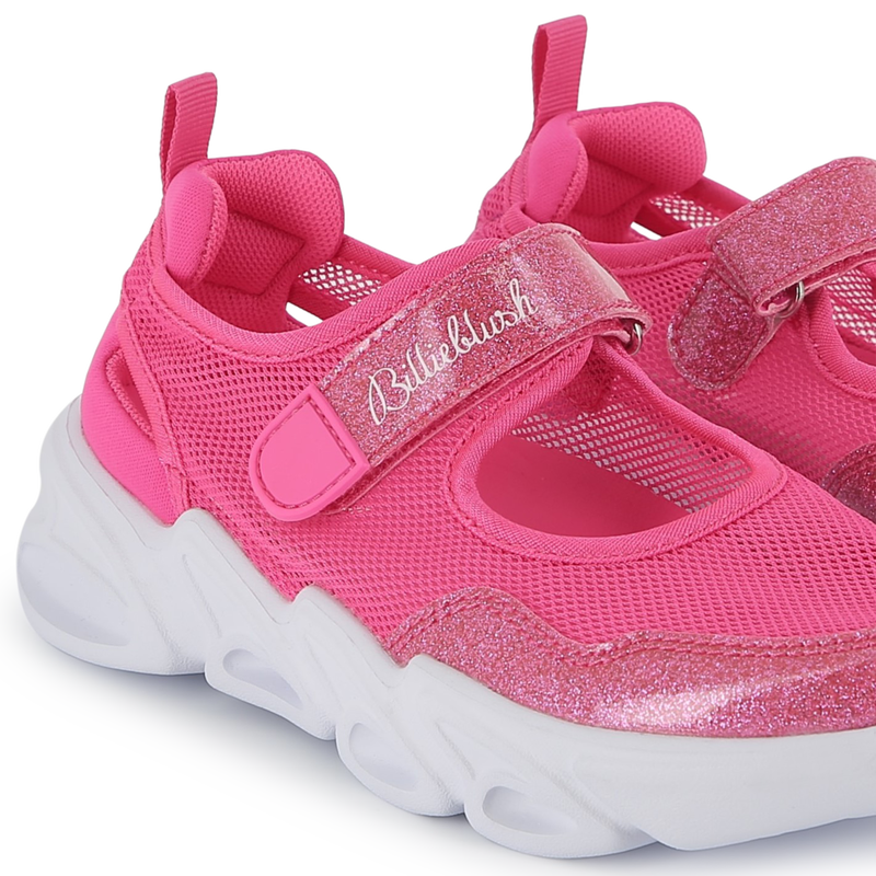 Klett-Sneaker mit Leuchtsohle BILLIEBLUSH 
                        GIRL