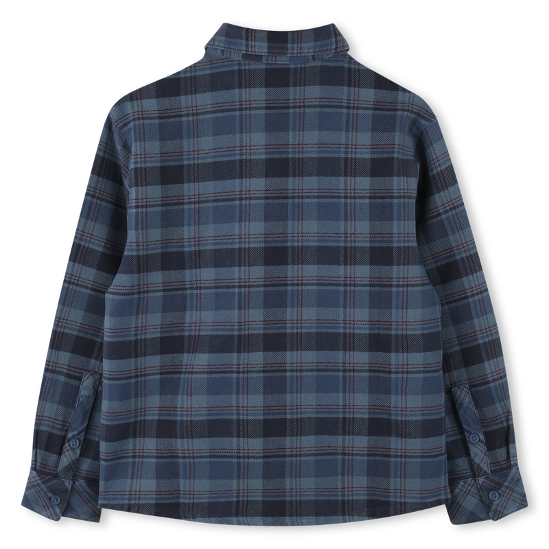 Kariertes Baumwoll-Overshirt TIMBERLAND 
                        BOY