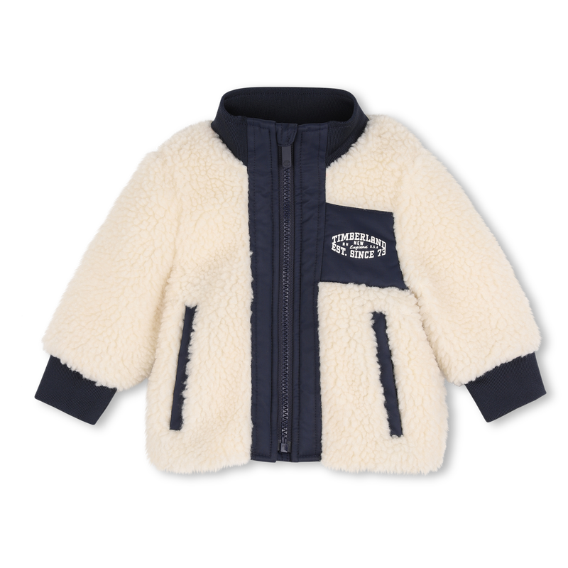 Flauschige Fleece-Cardigan TIMBERLAND 
                        BOY