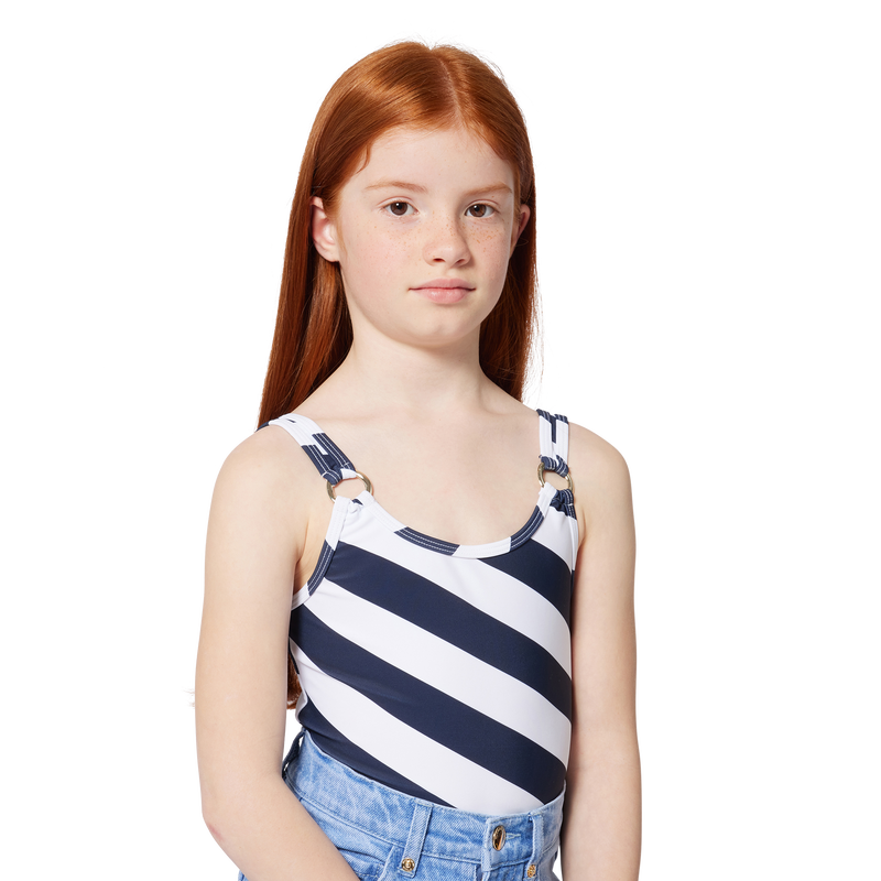 Gestreifter Badeanzug MICHAEL KORS 
                        GIRL