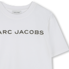 Baumwoll-T-Shirt mit Strass MARC JACOBS 
                    GIRL