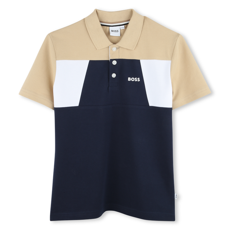 Poloshirt mit Farbblockmuster BOSS 
                        BOY