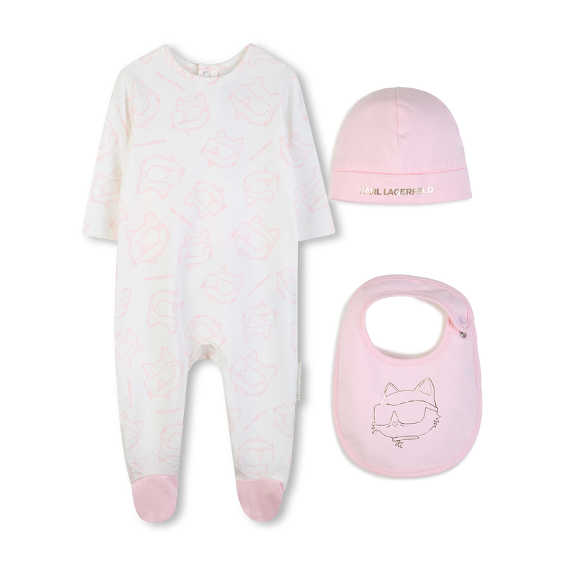 3-TEILIGES SET KARL LAGERFELD KIDS 
                        GIRL