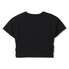 Baumwoll-T-Shirt mit Strass MARC JACOBS 
                    GIRL