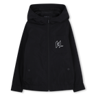 Windjacke mit kapuze KARL LAGERFELD KIDS 
                    BOY