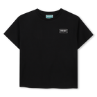 Kurz&auml;rmeliges t-shirt, SCHWARZ, hi-res
