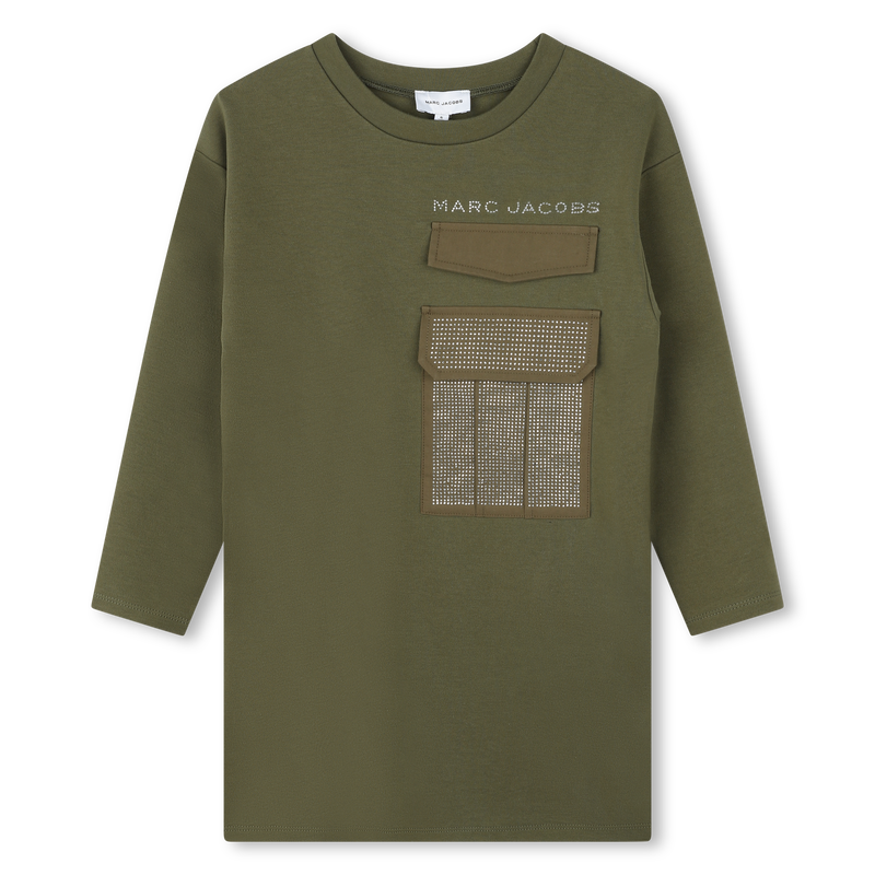 Langarm-Kleid aus Baumwolle MARC JACOBS 
                        GIRL