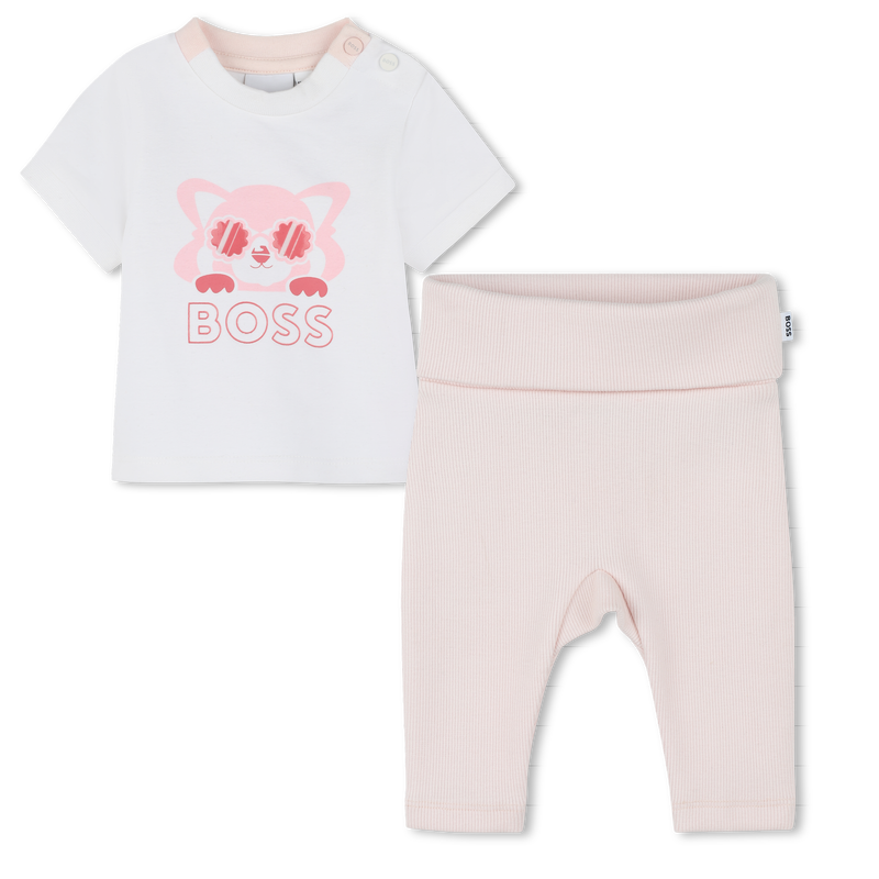 Set aus T-Shirt und Leggings BOSS 
                        GIRL