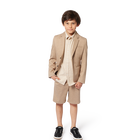 Leinen- und Baumwoll-Bermudas BOSS 
                    BOY