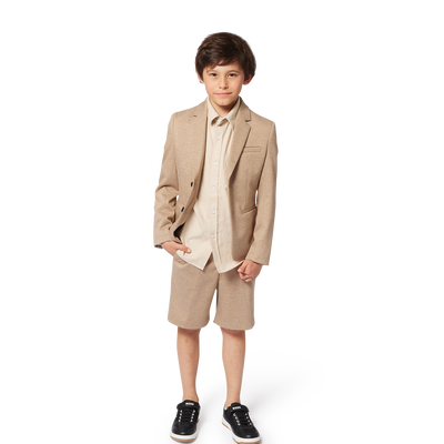 Leinen- und Baumwoll-Bermudas BOSS BOY