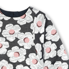 Lang&auml;rmeliges Kleid KENZO KIDS 
                    GIRL
