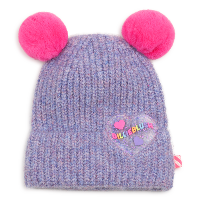 M&uuml;tze mit doppeltem Bommel BILLIEBLUSH GIRL
