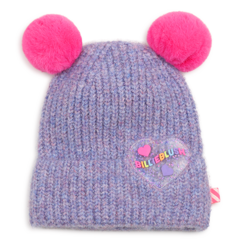 M&uuml;tze mit doppeltem Bommel BILLIEBLUSH 
                        GIRL