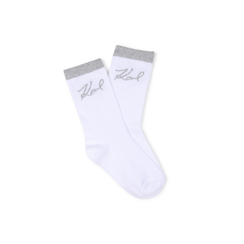 Set mit 2 paar socken KARL LAGERFELD KIDS 
                        GIRL