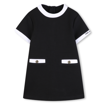 KURZ&Auml;RMELIGES KLEID KARL LAGERFELD KIDS GIRL
