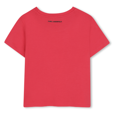 Kurz&auml;rmeliges T-Shirt KARL LAGERFELD KIDS GIRL