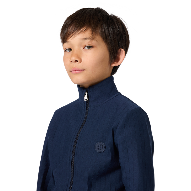 GESTREIFTE STRICKJACKE BOSS 
                        BOY