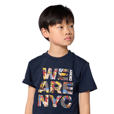 T-Shirt mit kurzen &Auml;rmeln DKNY BOY