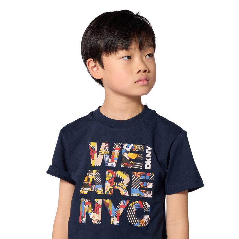T-Shirt mit kurzen &Auml;rmeln DKNY 
                        BOY