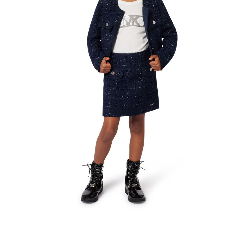 Kurzer Tweedrock MICHAEL KORS 
                        GIRL