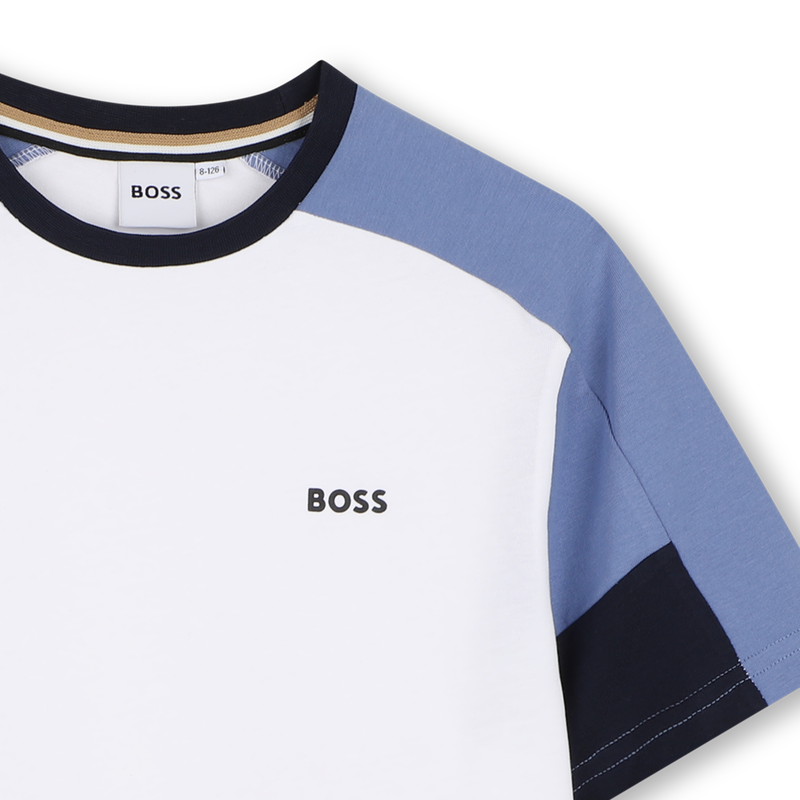T-SHIRT + BERMUDA-SET BOSS 
                        BOY