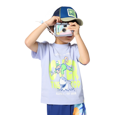 KURZ&Auml;RMELIGES T-SHIRT BILLIEBLUSH BOY