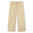 Schlaghose aus Baumwolle KENZO KIDS 
                    GIRL